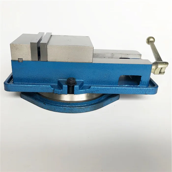 TEBAK High Precision QM Accu-Lock Machine Bench Vise QM16100 QM16125 QM16160 with 360 Degree Swivel Base for CNC Milling Machine view 4