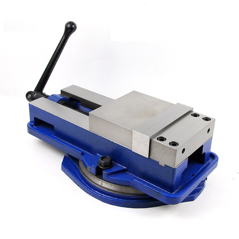 TEBAK QM16 Accu-Lock Bench Vise Hardened Jaw Swivel Base High Accuracy Machine Vice view 5