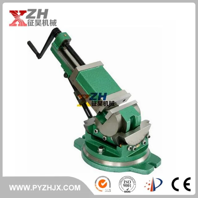 TEBAK QW Series Universal Tilting Vises QW100 QW125 view 5