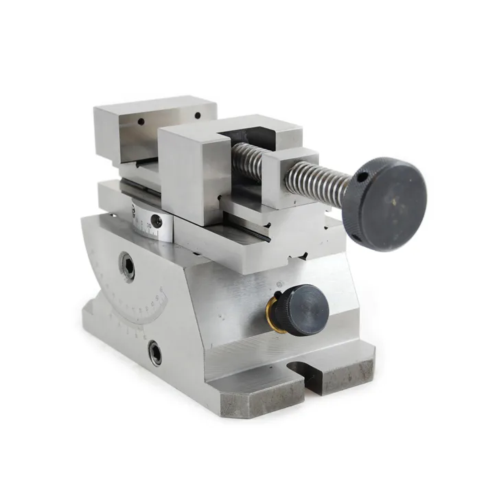 TEBAK Precision-Engineered CHM50 CHM80 CHM120 Precision Manual Sine Tilting Vice with Stable Performance