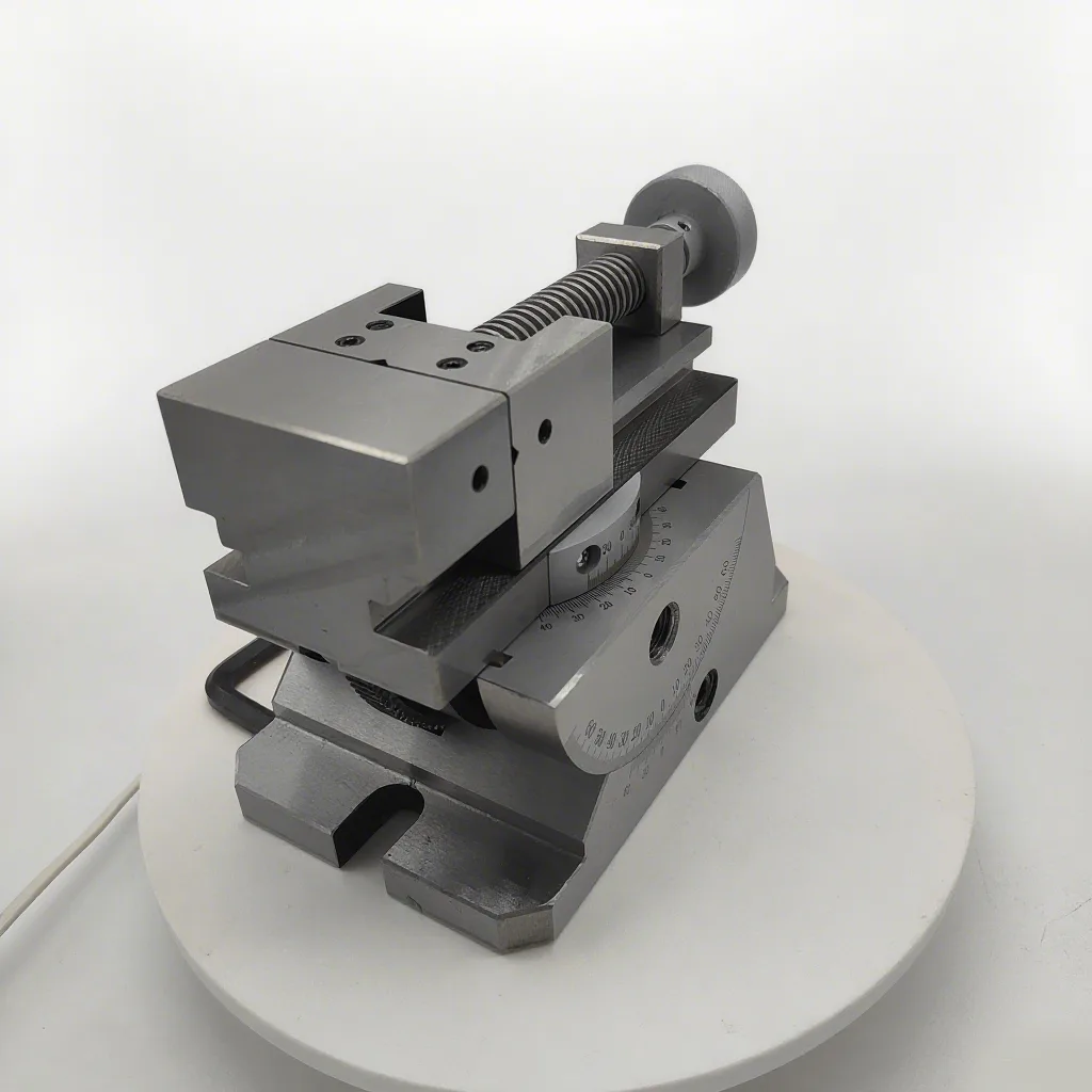 TEBAK CHM50 CHM80 CHM120 Precision Manual Sine Tilting Vice with Stable Performance view 4