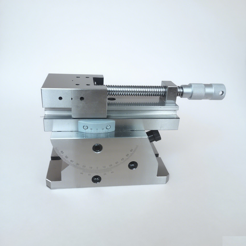 TEBAK Smooth Operation CHM50 CHM80 CHM120 Precision Manual Sine Tilting Vice with Stable Performance view 5