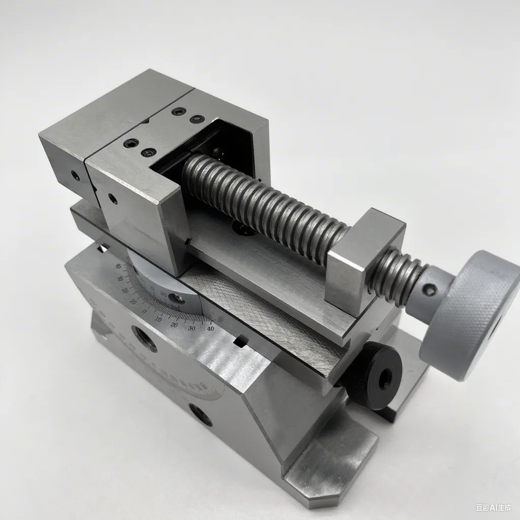 TEBAK Smooth Operation CHM50 CHM80 CHM120 Precision Manual Sine Tilting Vice with Stable Performance view 6