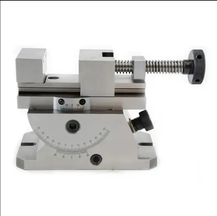 TEBAK Wear-resistant CHM50 CHM80 CHM120 Precision Manual Sine Tilting Vice with Stable Performance view 5