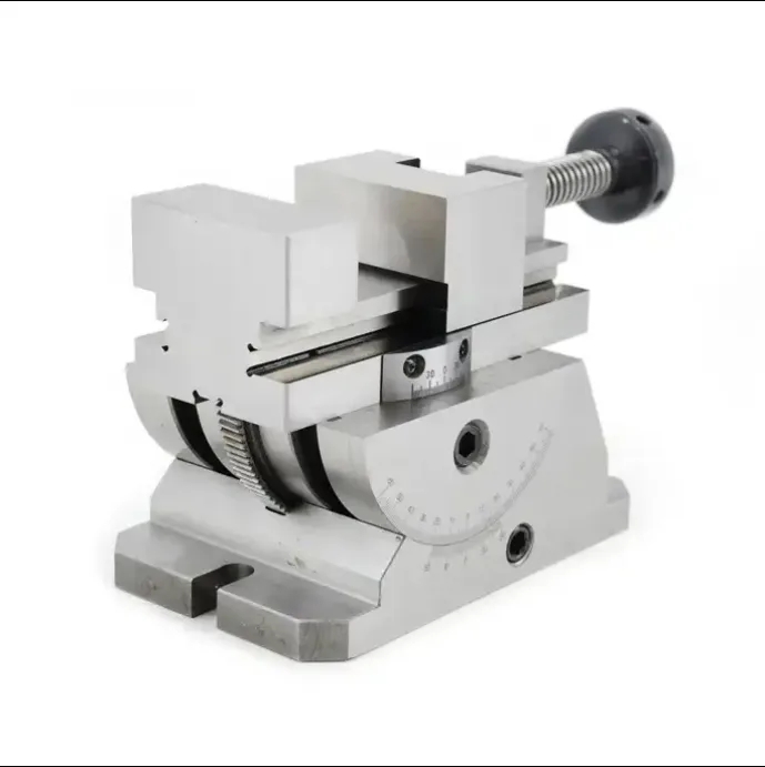 TEBAK Wear-resistant CHM50 CHM80 CHM120 Precision Manual Sine Tilting Vice with Stable Performance view 6