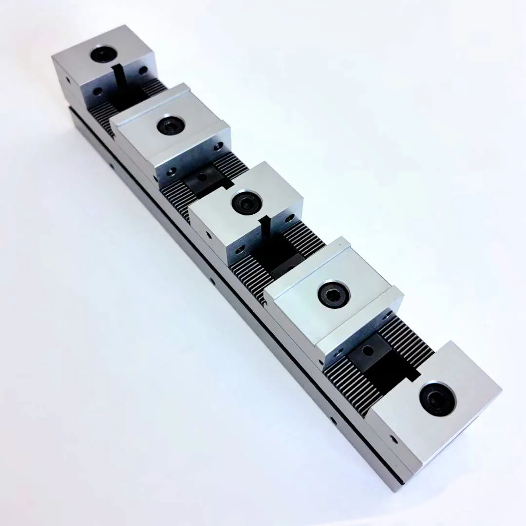 TEBAK and Multi-flex Vise with Double Clamping Jaws MD-50x300 MD-75x400