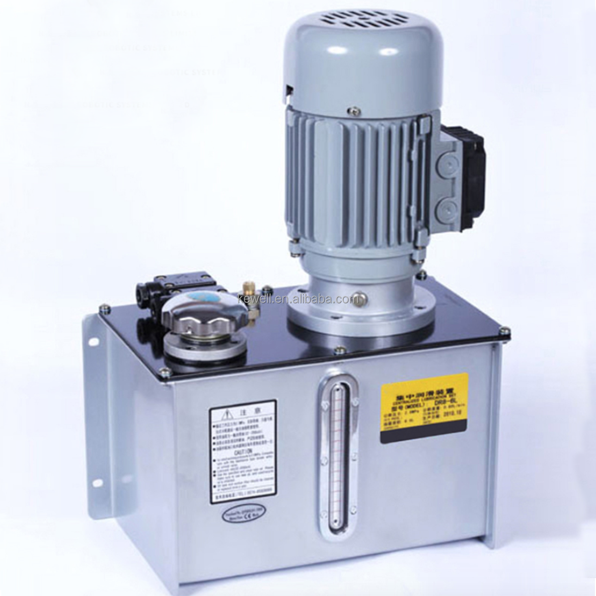TEBAK Electric Lubricator Gear Pump Central Lubrication System Automatic Oil Lubrication Pump for Lathe Machine