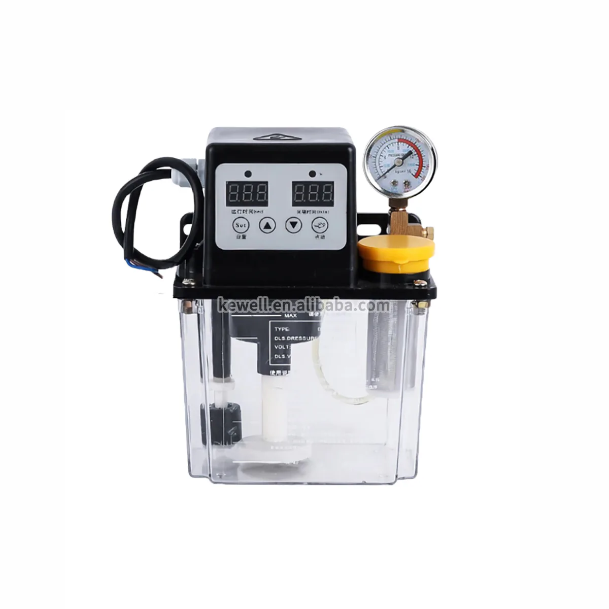 TEBAK DCR-50/1C 220V 110V 28W Cnc Electromagnetic Lubrication Pump Lubricator Oil Pump Automatic Lubricating Oil Pump
