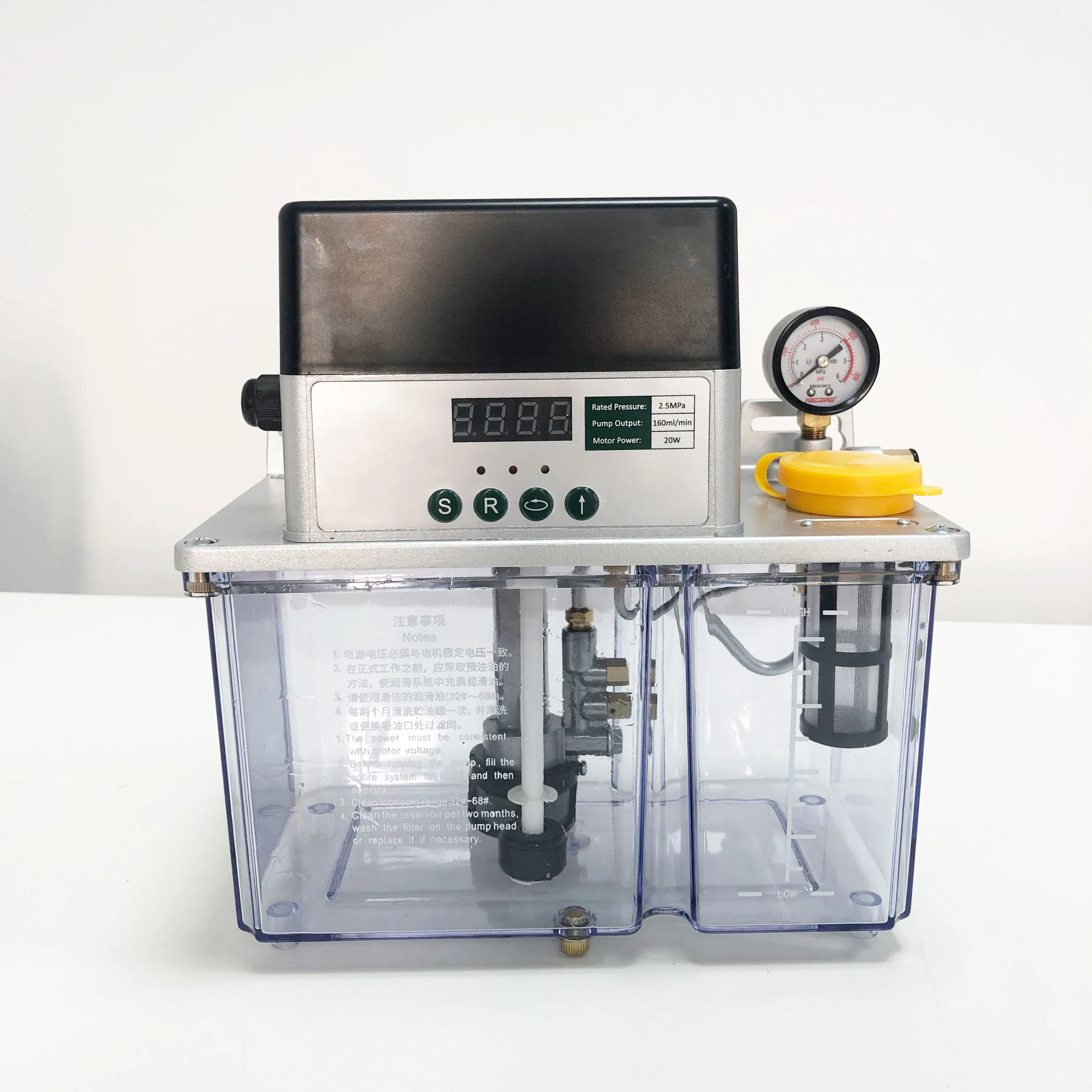 TEBAK HTD 4L Electric Lubricator Gear Pump Central Lubrication System Electric Oil Lubrication Pump
