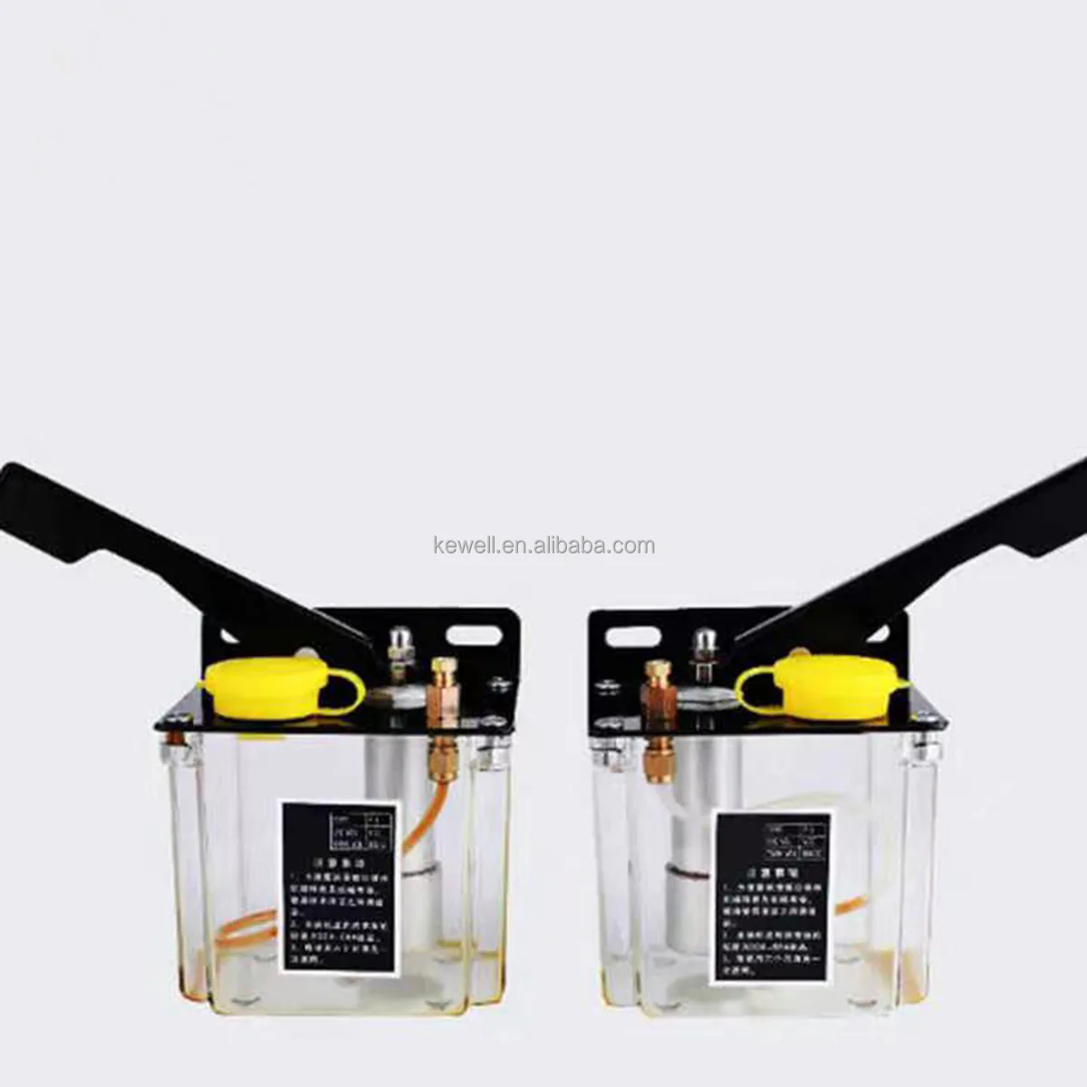 TEBAK Central Lubrication Grease Pump Machine Tools Manual Metal Piston Pump Handle Electric Oil Manual Lubrication Pump Application