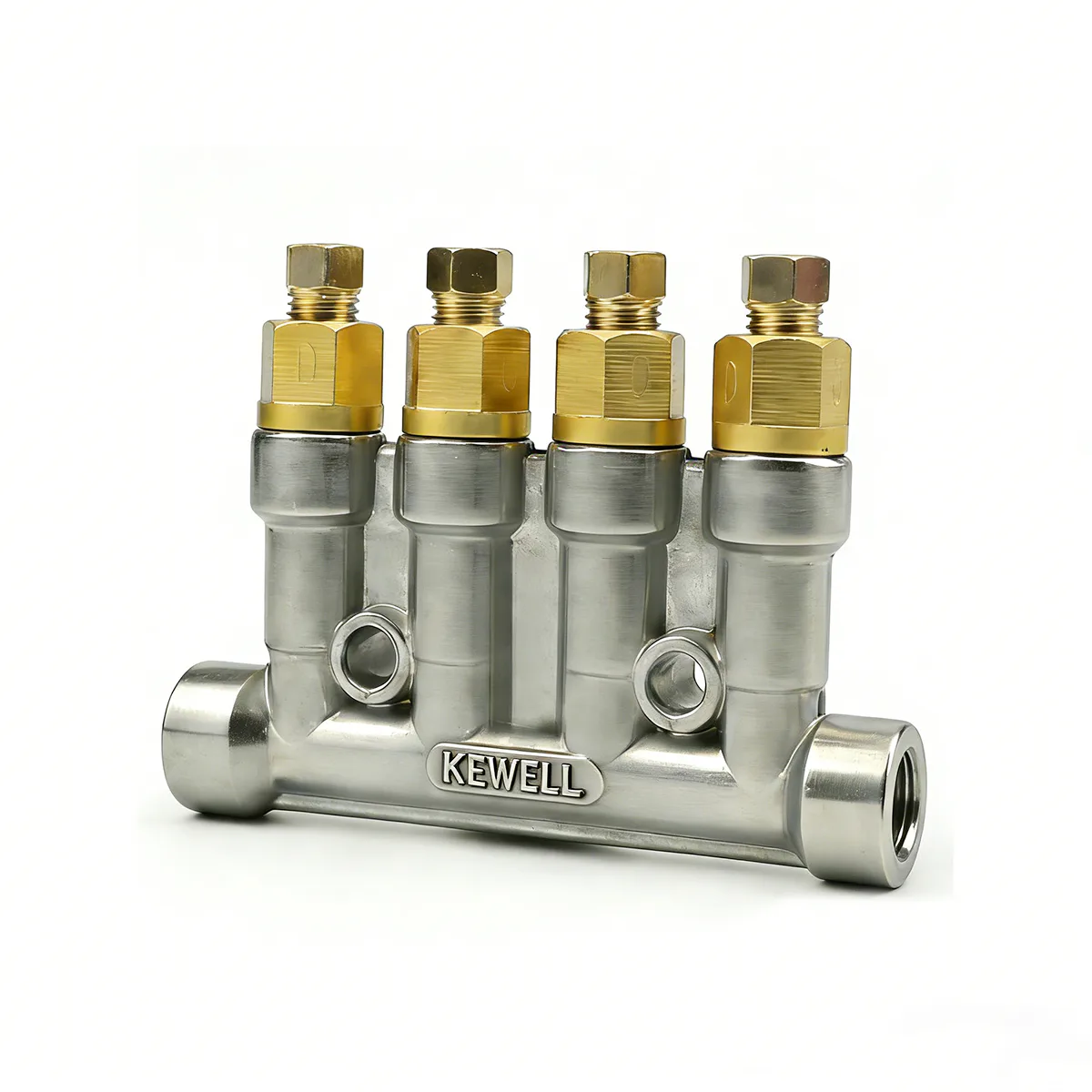 TEBAK T8619 Injector Multi-Way Volumetric Grease Lubricator Oil Lubrication Distributor Valve Separator for Lathe/CNC Machines