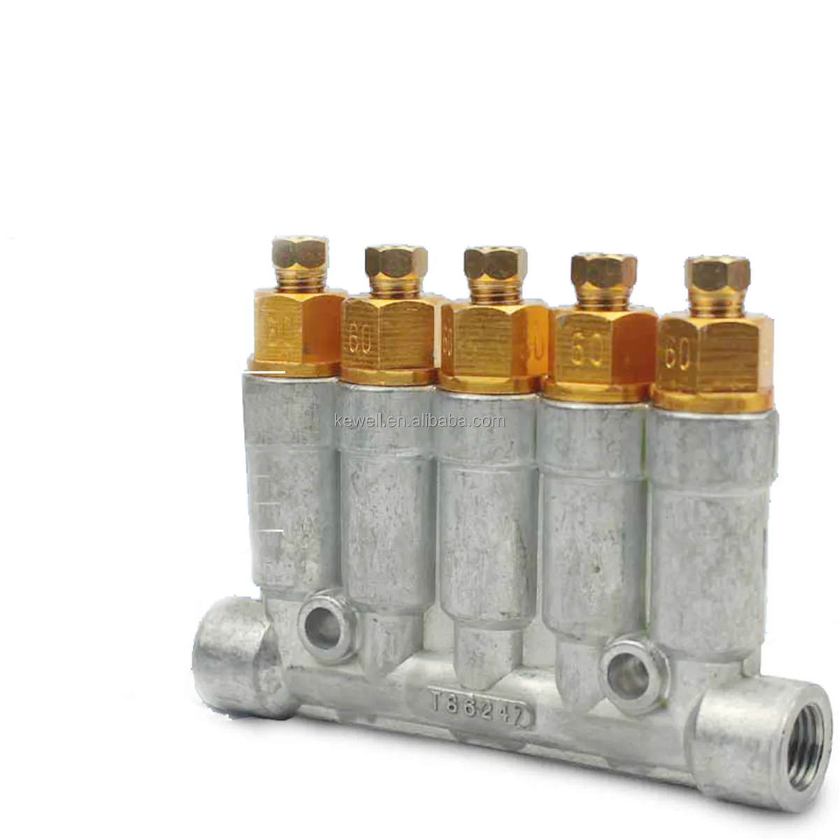 TEBAK T8624 Oil Distributor Lube Piston Oil Distributor Separator Valve for Lubrication System Cnc Machine Centre