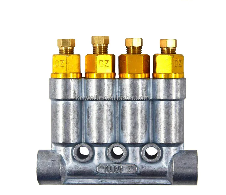 TEBAK T8620 Oil Distributor Volumetric Lubrication Thin Oil Distributor for Lubrication Oil Pump