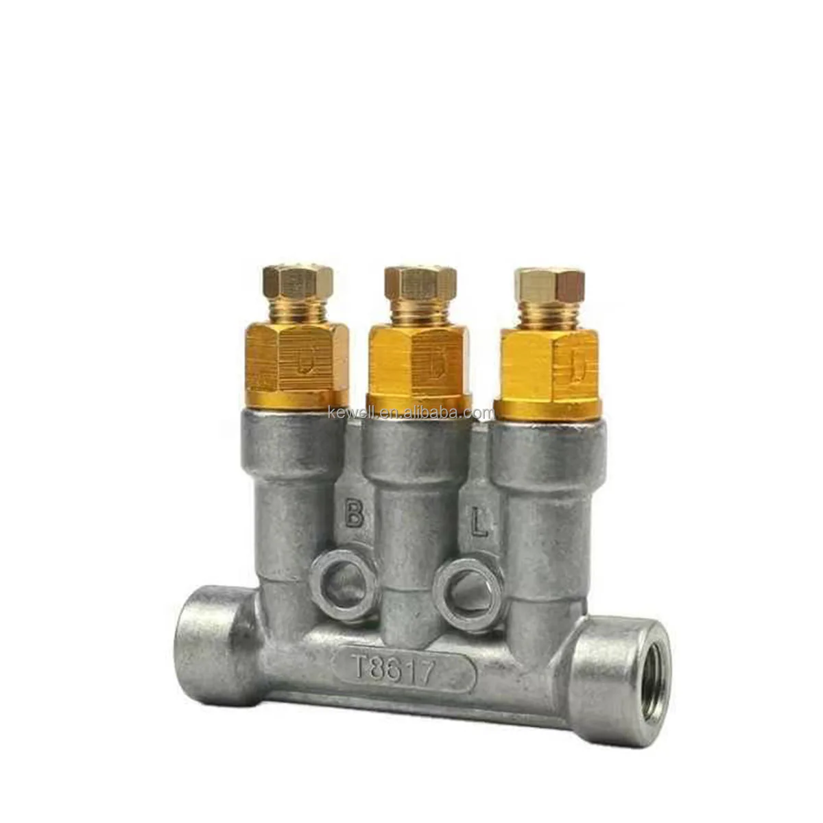 TEBAK T8623 Oil Distributor Automatic Volumetric Lathe Thin Oil Fitting Distributor for Central Lubrication System Cnc Machine