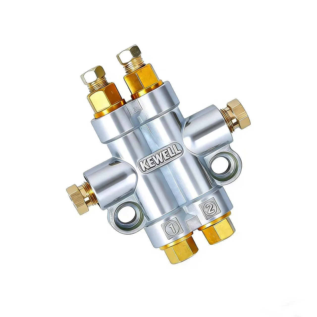 TEBAK ZLFA-2 Gear Volumetric Dispenser Grease Distributor Valve or Oil Metering Devices Manifold Block Divider of Lubrication System