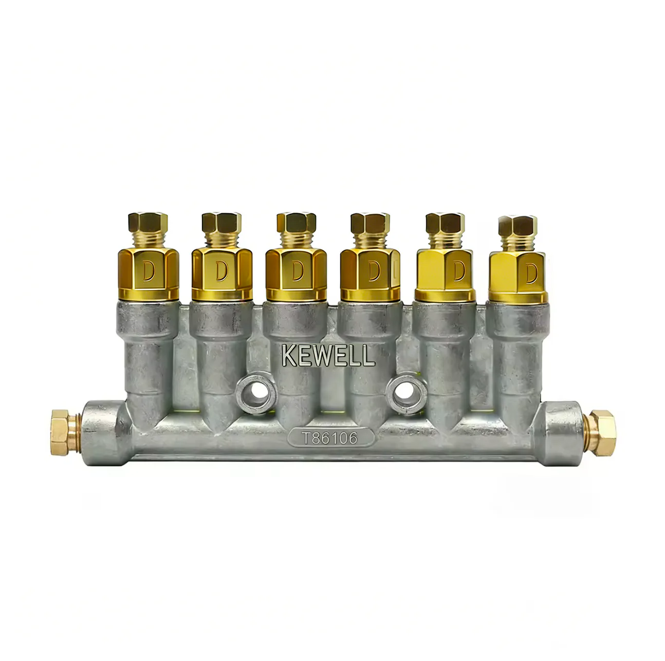 TEBAK T86106 Relief Lubricator Pump Oil Distributor Separator Valve Injector Multi-Way Volumetric Grease Lubrication Valve Injector