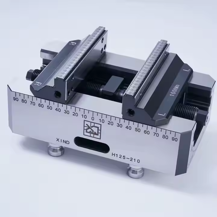 TEBAK Precision H125 Style 4-axis 5-axis Universal Vice Precision Vise CNC Vise Self Centering Vise view 4