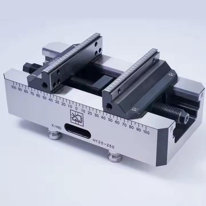 TEBAK Precision H125 Style 4-axis 5-axis Universal Vice Precision Vise CNC Vise Self Centering Vise view 6
