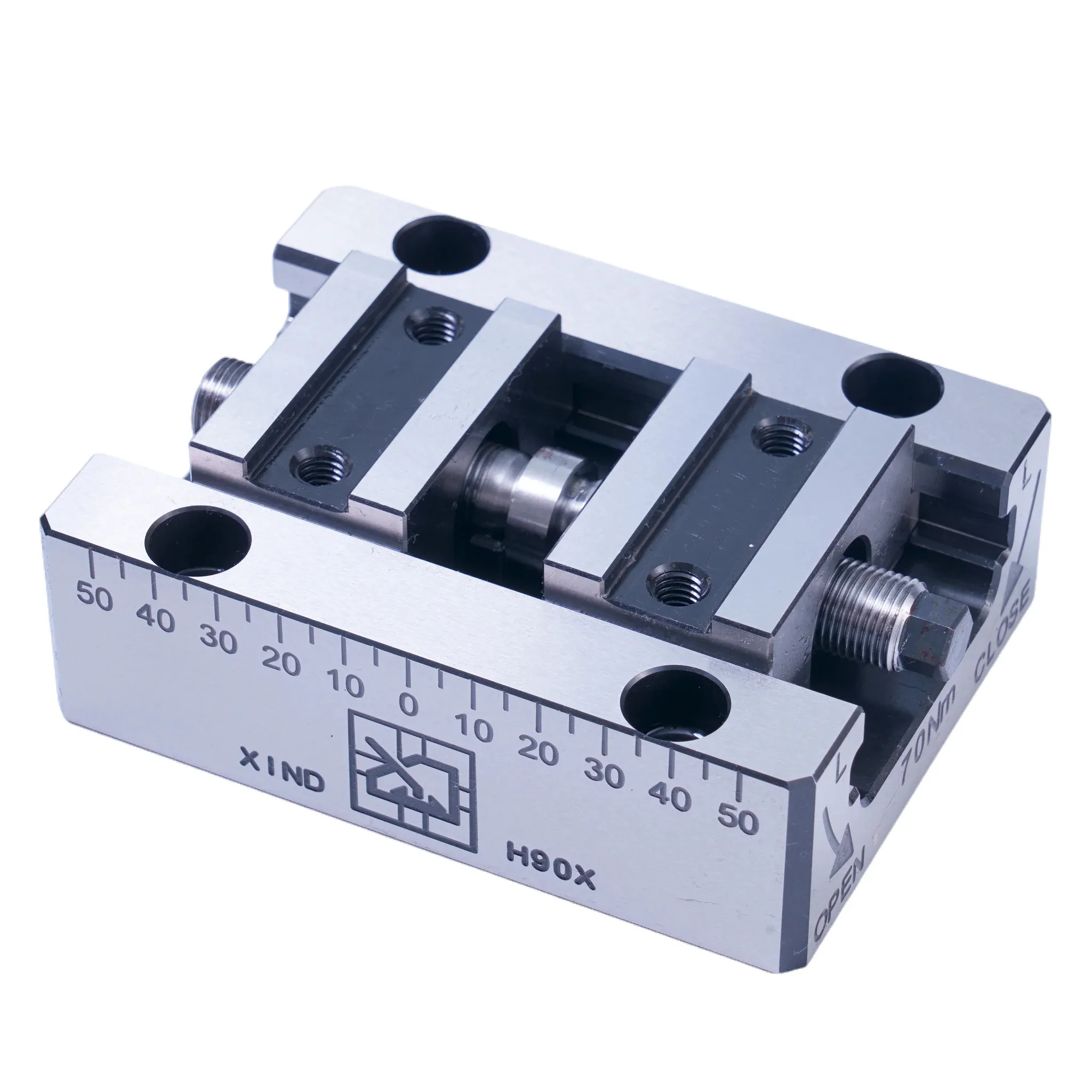 TEBAK H67-H90X Toolmakers Hand Movement Milling Machine Precision Three Four Five Axis CNC Self Centering Vise