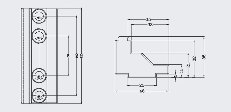 TEBAK CNC Modular Self-centering 5-axis Vise view 6