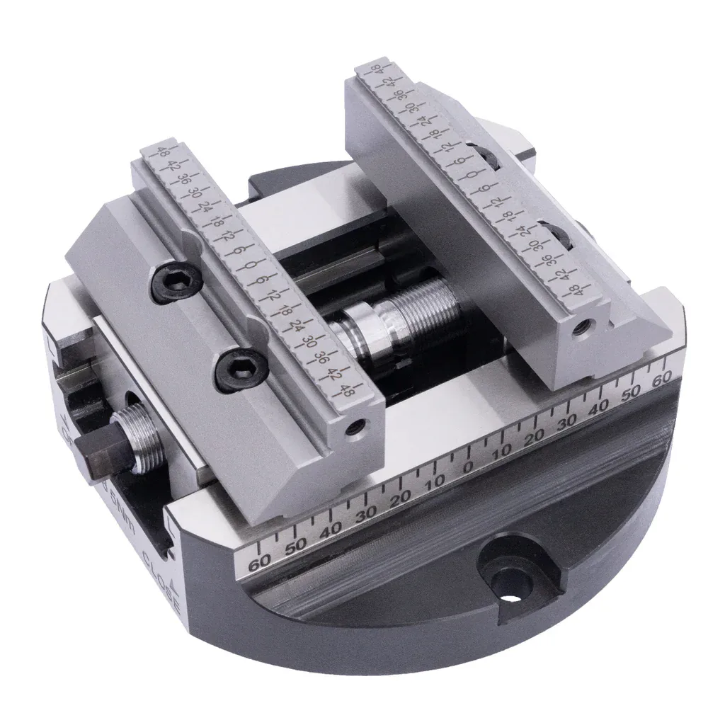 TEBAK H105 Self-Centering Vise | 5-Axis CNC High Precision Zero Point Workholding Vise view 4