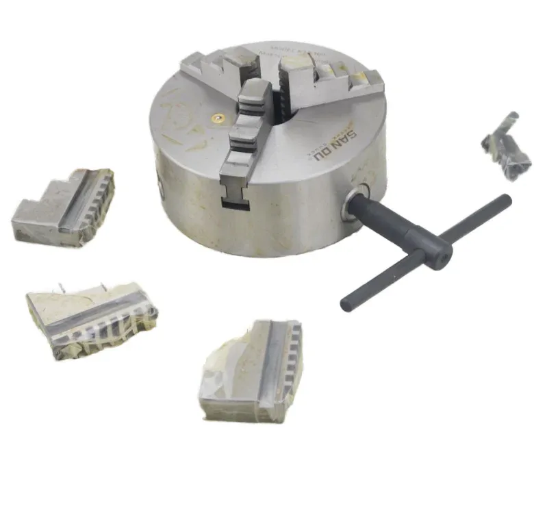 TEBAK K11 125 3-Jaws Self-Centering Steel Chuck with Manual Hydraulic Clamping HRC60 3-Year CNC Machine Tool view 6