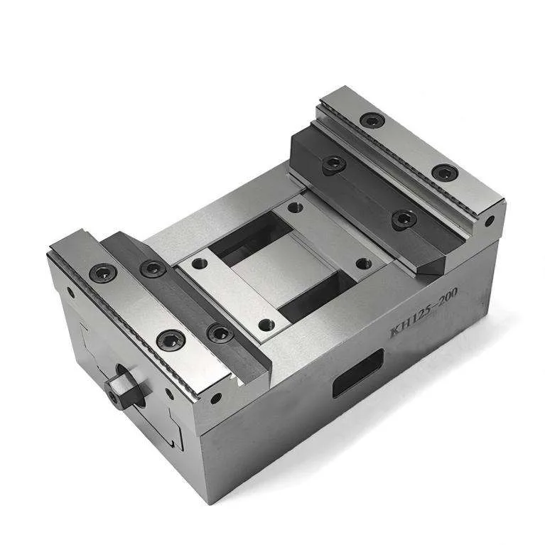 TEBAK 125-200 Manual Five-axis Concentric Precision Vise Fixture Anti-chip Self-centering Three Four Five-axis Cending Vise view 3