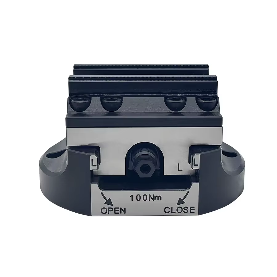 TEBAK Machine Tools Accessories Zero Point Quick Change System Cnc Modular Self-centering 5-axis Vise view 5