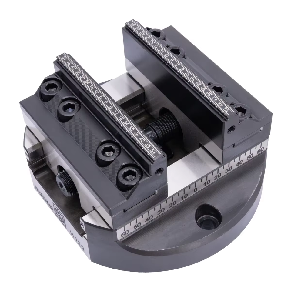 TEBAK Machine Tools Accessories Zero Point Quick Change System Cnc Modular Self-centering 5-axis Vise view 3
