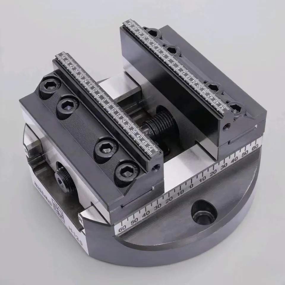 TEBAK Machine Tools Accessories Zero Point Quick Change System Cnc Modular Self-centering 5-axis Vise