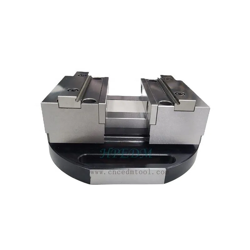 TEBAK High Precision 90mm Width Self Centering Vise with Base Plate for 4 Axis 5 Axis CNC Machining HE-R06911 view 3