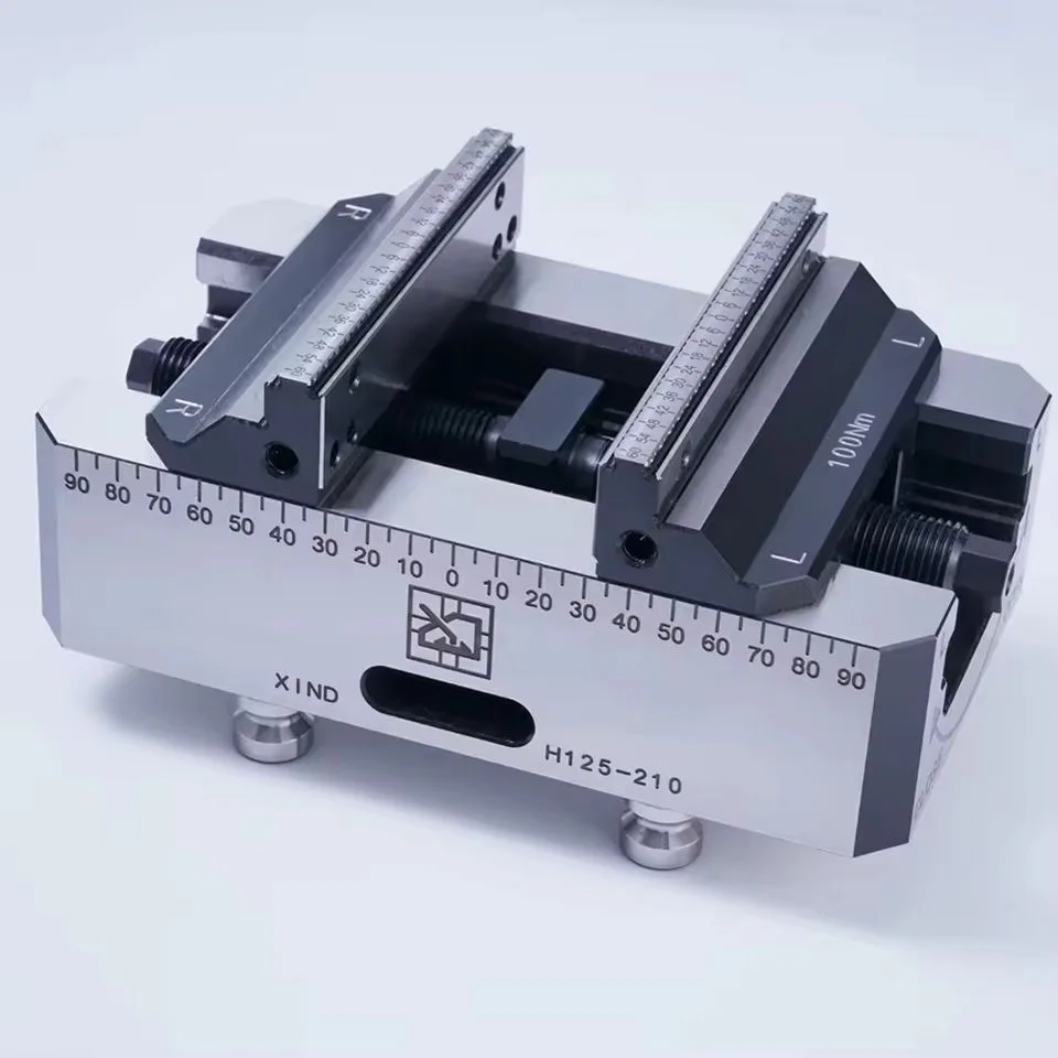 TEBAK Precision Style 4-axis 5-axis Universal Vice Precision Vise H125 CNC Vise Self Centering Vise view 3