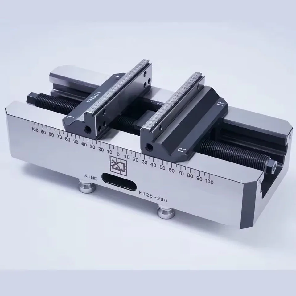 TEBAK Precision Style 4-axis 5-axis Universal Vice Precision Vise H125 CNC Vise Self Centering Vise