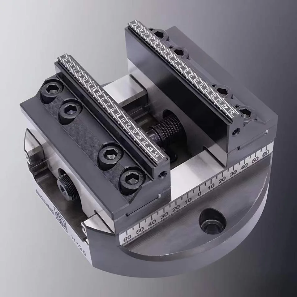 TEBAK Machine Tools Accessories Cnc Modular Self-centering 5-axis Vise Self Centering Machine Vise