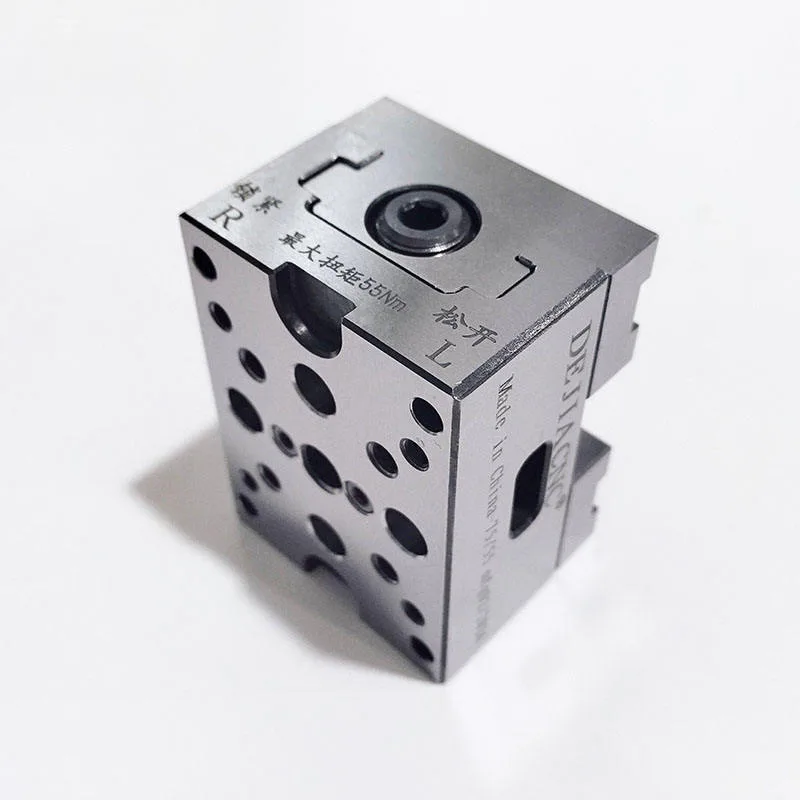 TEBAK GDS55-75 Compact & Adjustable 55mm Vice CNC Universal Mini Self Centering Vise view 6