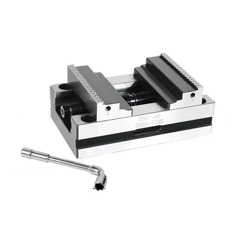 TEBAK 4-axis 5-axis Concentric Fixture Precision Vise Mini Fixture Self Centering Vise for Cnc Milling Machine with Clamping view 3