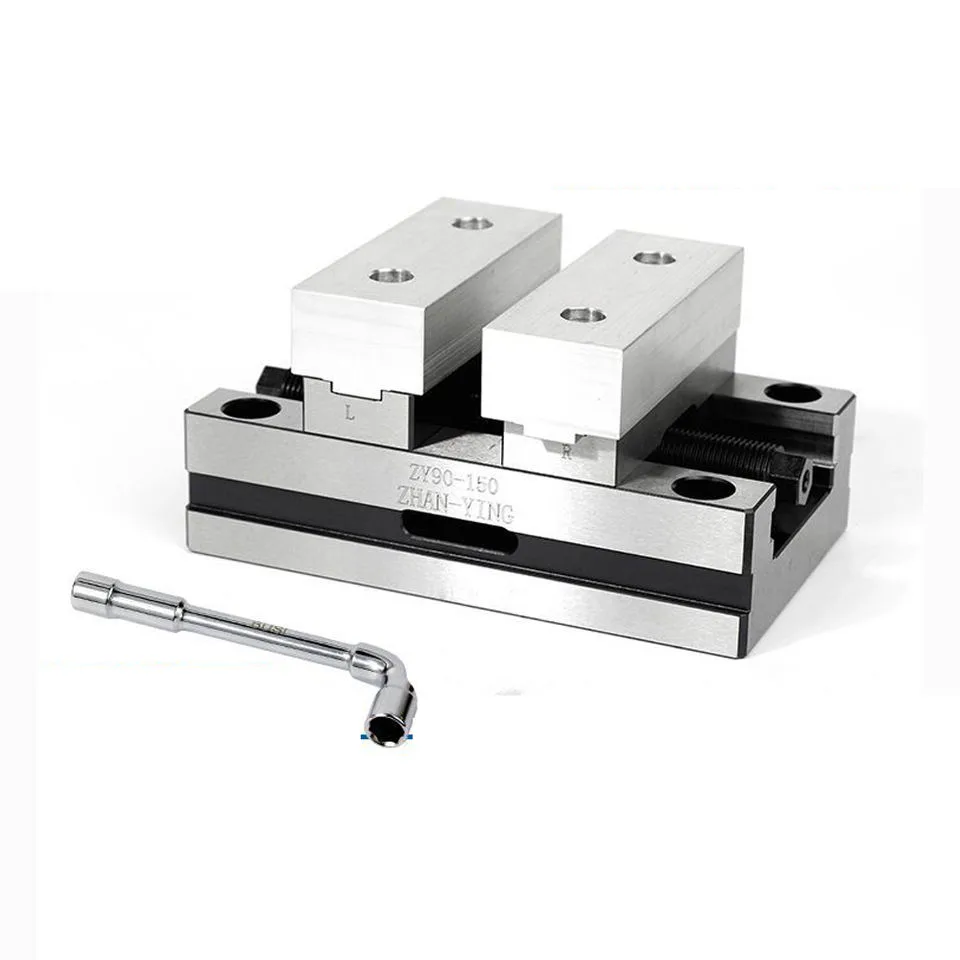 TEBAK 4-axis 5-axis Concentric Fixture Precision Vise Mini Fixture Self Centering Vise for Cnc Milling Machine with Clamping view 4