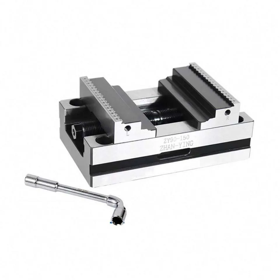 TEBAK 4-axis 5-axis Concentric Fixture Precision Vise Mini Fixture Self Centering Vise for Cnc Milling Machine with Clamping view 3