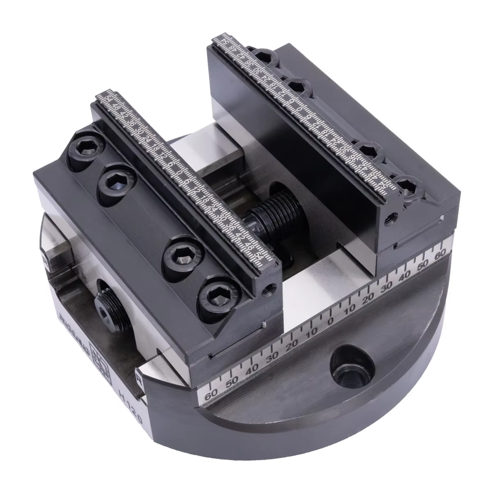 TEBAK Cnc Modular Self-centering 5-axis Vise 5 Axis Self-Centering CNC Milling Machine Vise