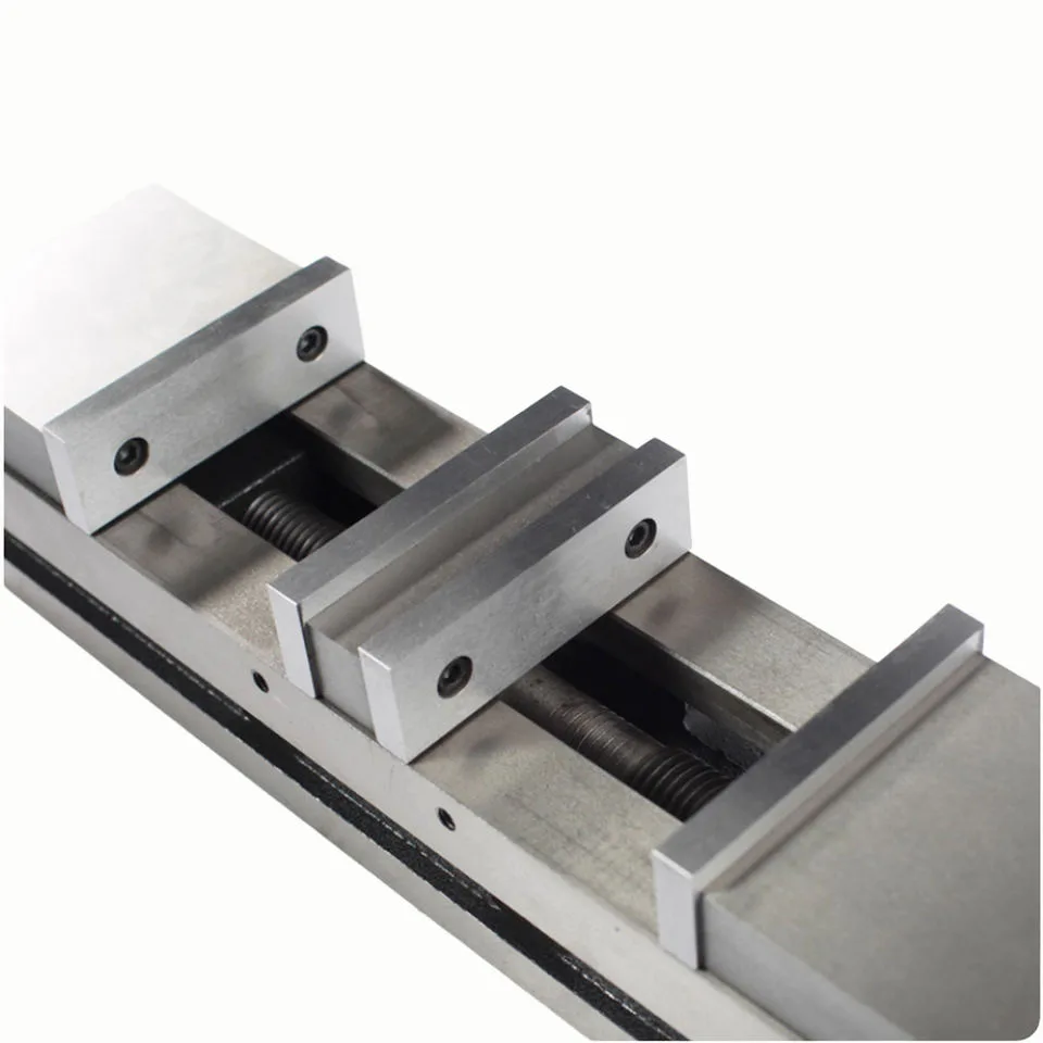 TEBAK Precision Heavy-duty Bi-directional Flat-mouth Vise Milling Machine Angle-fixed Double-opening CNC Self-centering Vise view 4