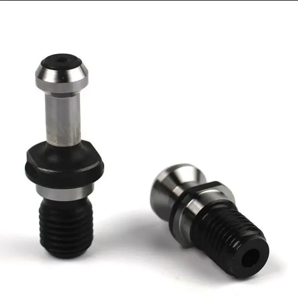 TEBAK BT30 BT40 BT50 Spindle with 45 Degree Outer Screw Pull Stud Clamp view 4