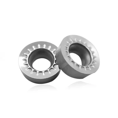 TEBAK RPGT1003 RCGT1204 MO CNC Lathe Machining Tungsten Carbide Cutting Tool for Aluminum Copper Wook R6 Round Milling Insert view 3