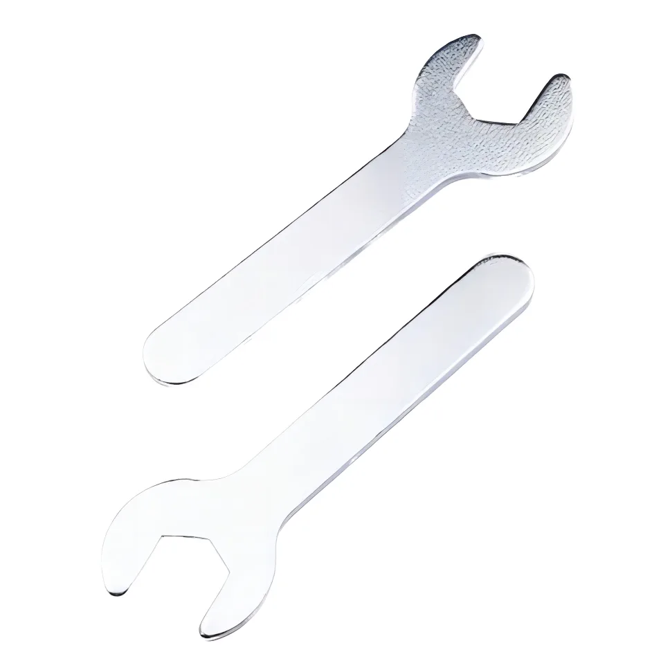 TEBAK Industrial Grade Carbon Steel Metric Disposable 7mm 8mm 10mm 12mm 13mm 14mm Portable Lightweight Open End Wrench Hex Nut