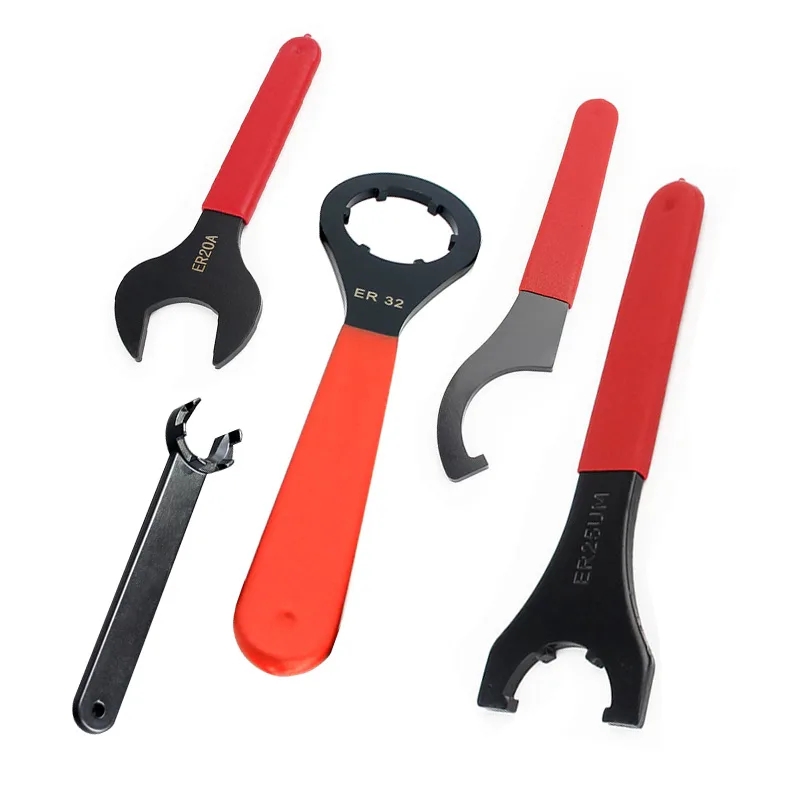 TEBAK ER Wrench Sets Adjustable Spanner for Milling Machine Accessories ER Spannerer view 4