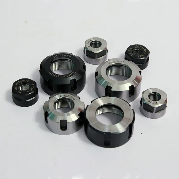 TEBAK Clamping Collet Nut High Precision ER Collet Nut ER20 ER25 ER32 Nut for Collet Chuck view 4