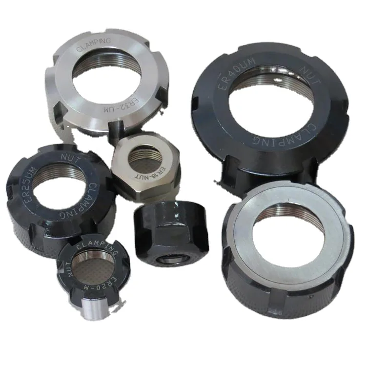 TEBAK Clamping Collet Nut High Precision ER Collet Nut ER20 ER25 ER32 Nut for Collet Chuck view 6