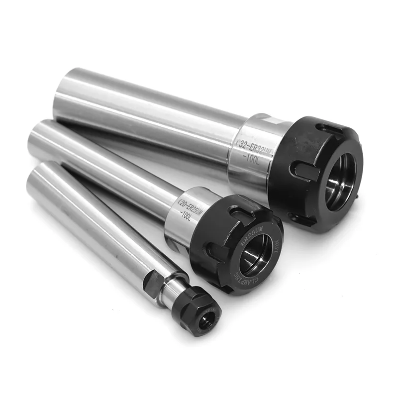 TEBAK C32-ER32UM-100L Alloy Steel Collet Chuck Holder Straight Shank CNC Milling Extension Rod CNC Milling Tools