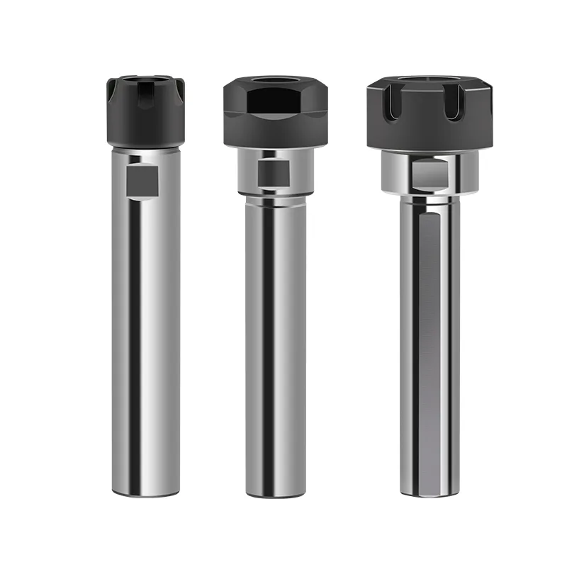TEBAK CNC Machine ER Extension Bar Rod A/M/UM Types C10/C12/C16/C20/C25-ER11/ER16/ER20/ER25A-100/150 Customizable 20CrMnTl