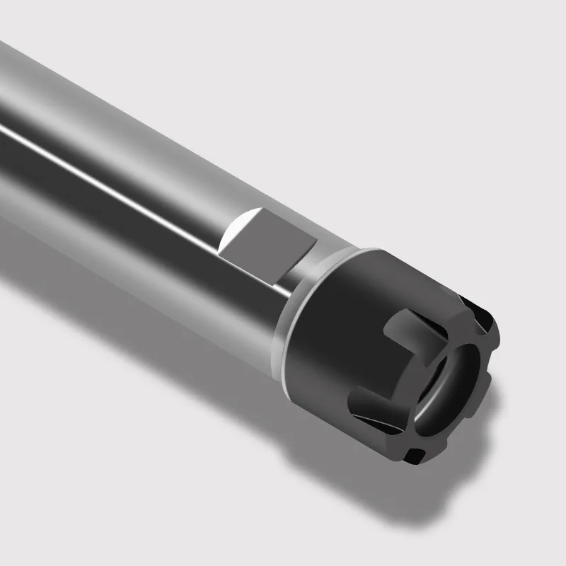 TEBAK CNC Machine ER Extension Bar Rod A/M/UM Types C10/C12/C16/C20/C25-ER11/ER16/ER20/ER25A-100/150 Customizable 20CrMnTl view 4