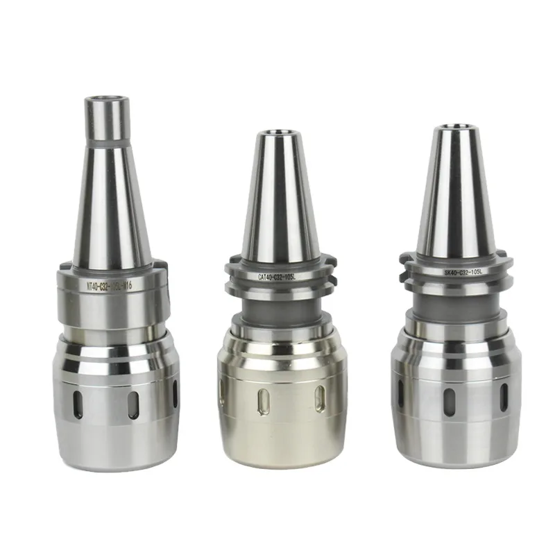 TEBAK SK40-C32-105 Tool Holders for CNC Milling Machine C32 Straight Collets Chuck with BT40 BT50 NT40 SK40 CAT40 Taper OLICNC view 3